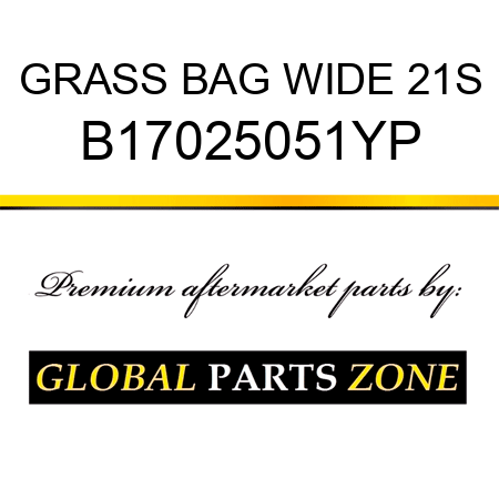 GRASS BAG WIDE 21S B17025051YP