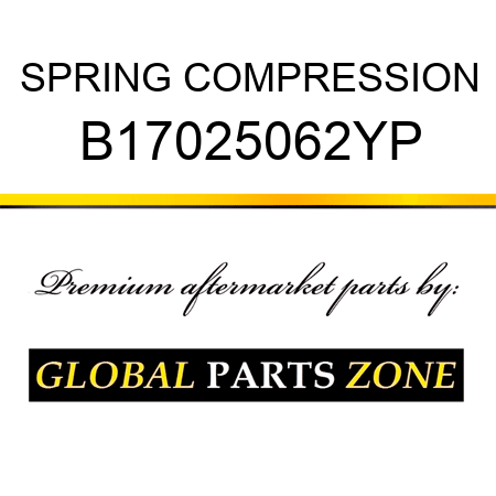 SPRING COMPRESSION B17025062YP