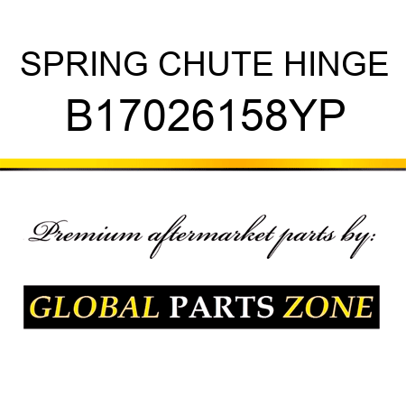 SPRING CHUTE HINGE B17026158YP