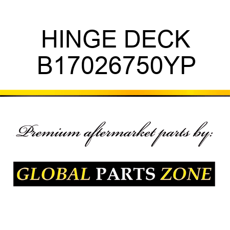 HINGE DECK B17026750YP