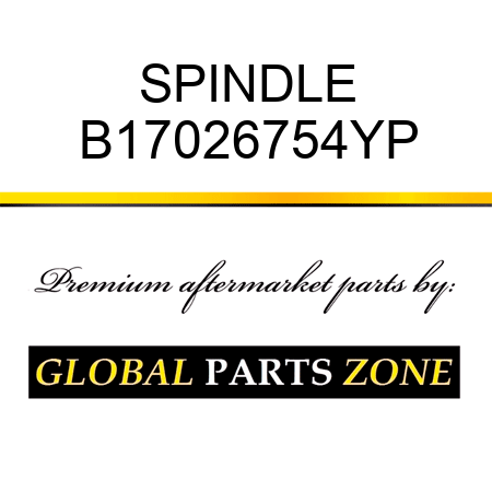 SPINDLE B17026754YP