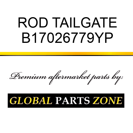 ROD TAILGATE B17026779YP