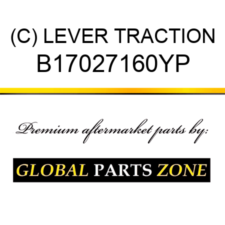 (C) LEVER TRACTION B17027160YP