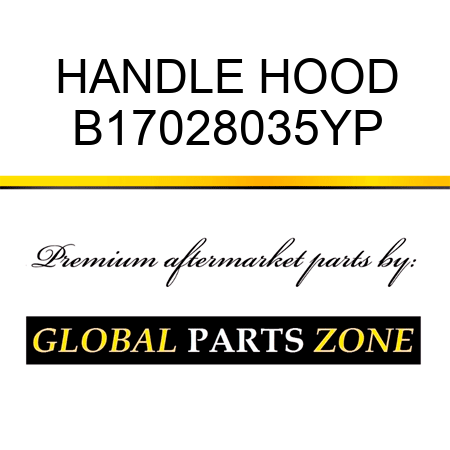 HANDLE HOOD B17028035YP