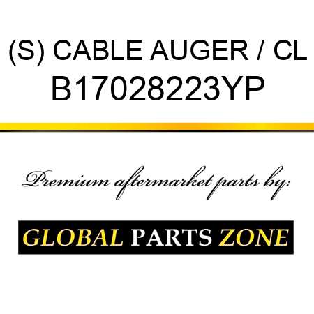 (S) CABLE AUGER / CL B17028223YP