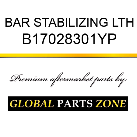 BAR STABILIZING LTH B17028301YP