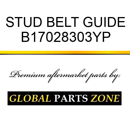 STUD BELT GUIDE B17028303YP