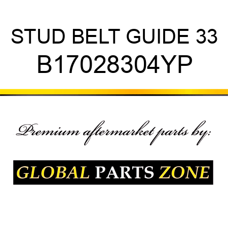 STUD BELT GUIDE 33 B17028304YP