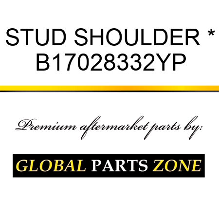 STUD SHOULDER * B17028332YP