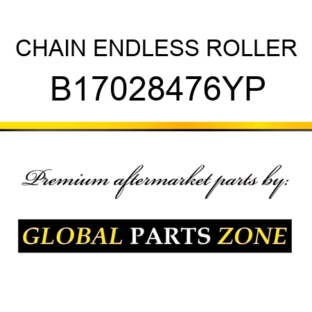 CHAIN ENDLESS ROLLER B17028476YP