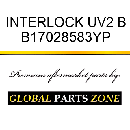 INTERLOCK UV2 B B17028583YP