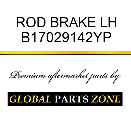 ROD BRAKE LH B17029142YP