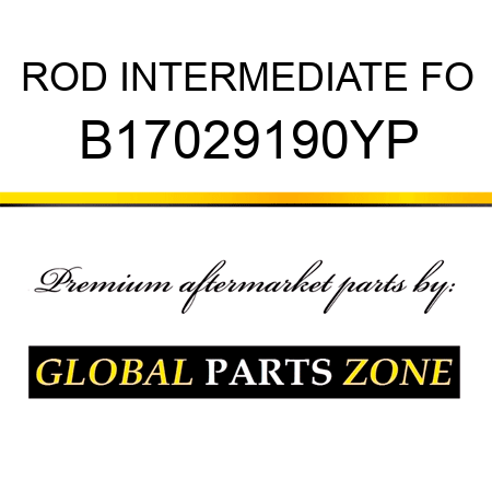 ROD INTERMEDIATE FO B17029190YP