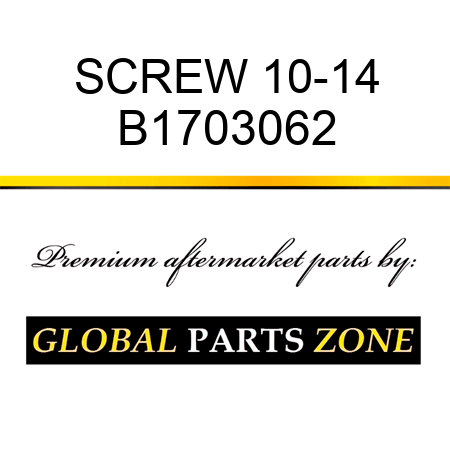 SCREW 10-14 B1703062