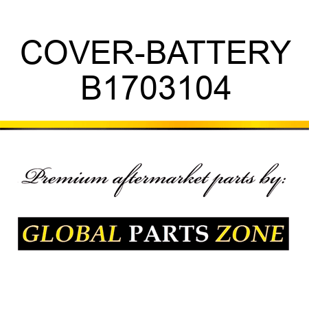 COVER-BATTERY B1703104