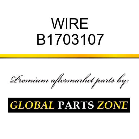 WIRE B1703107