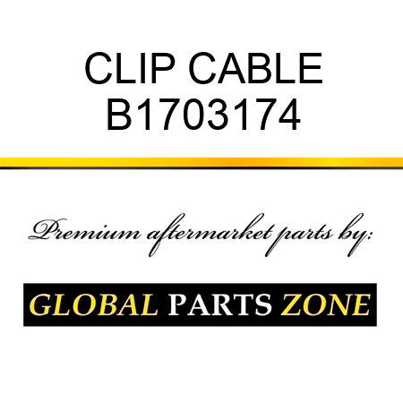 CLIP CABLE B1703174