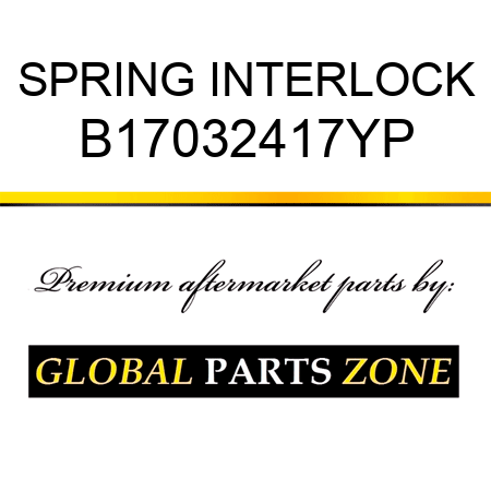 SPRING INTERLOCK B17032417YP