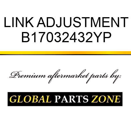 LINK ADJUSTMENT B17032432YP