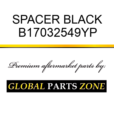 SPACER BLACK B17032549YP