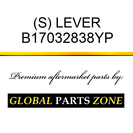 (S) LEVER B17032838YP