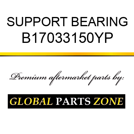 SUPPORT BEARING B17033150YP