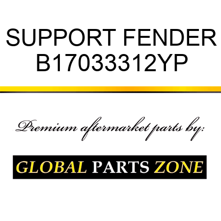 SUPPORT FENDER B17033312YP