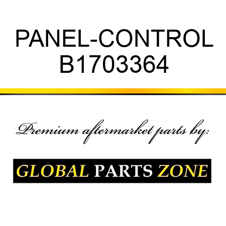 PANEL-CONTROL B1703364