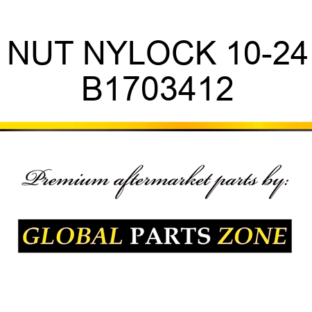 NUT NYLOCK 10-24 B1703412