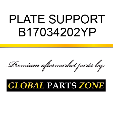 PLATE SUPPORT B17034202YP