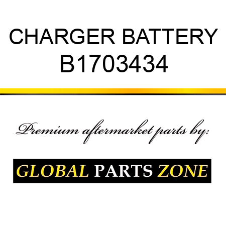 CHARGER BATTERY B1703434