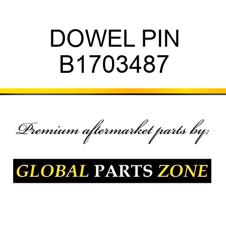 DOWEL PIN B1703487