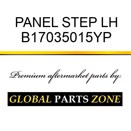 PANEL STEP LH B17035015YP