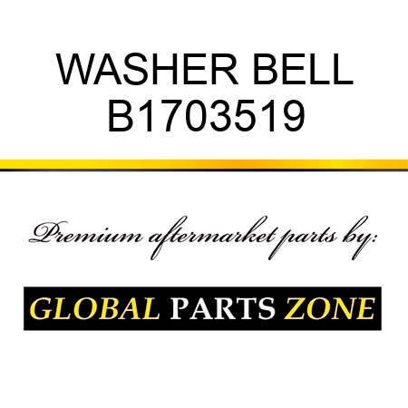 WASHER BELL B1703519