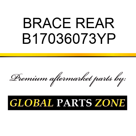 BRACE REAR B17036073YP