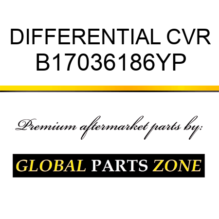 DIFFERENTIAL CVR B17036186YP