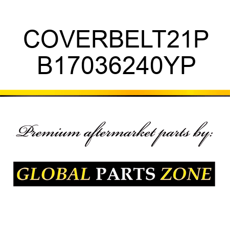 COVERBELT21P B17036240YP