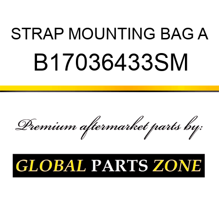 STRAP MOUNTING BAG A B17036433SM