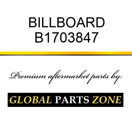 BILLBOARD B1703847