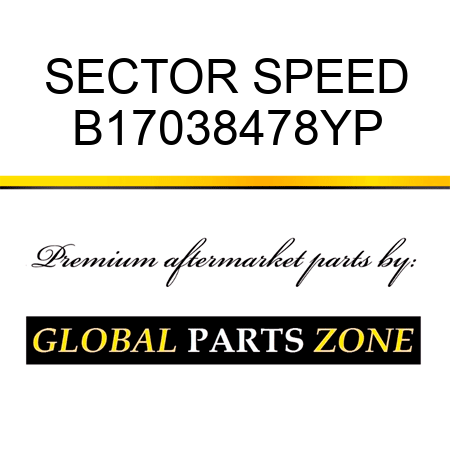 SECTOR SPEED B17038478YP