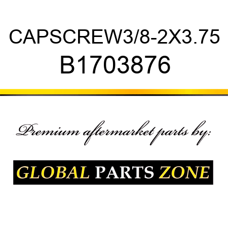 CAPSCREW3/8-2X3.75 B1703876