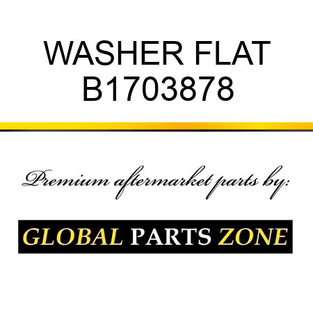 WASHER FLAT B1703878