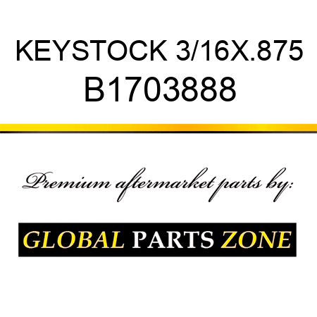 KEYSTOCK 3/16X.875 B1703888