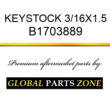 KEYSTOCK 3/16X1.5 B1703889