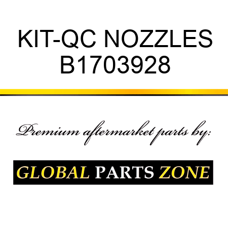 KIT-QC NOZZLES B1703928