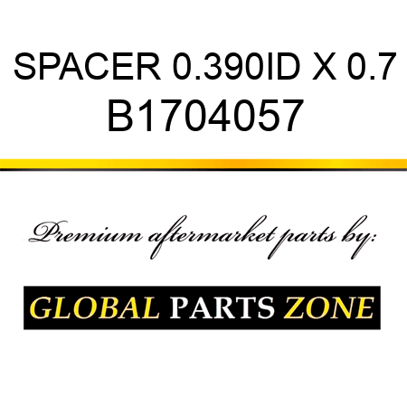 SPACER 0.390ID X 0.7 B1704057