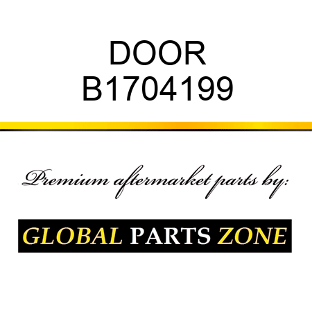 DOOR B1704199