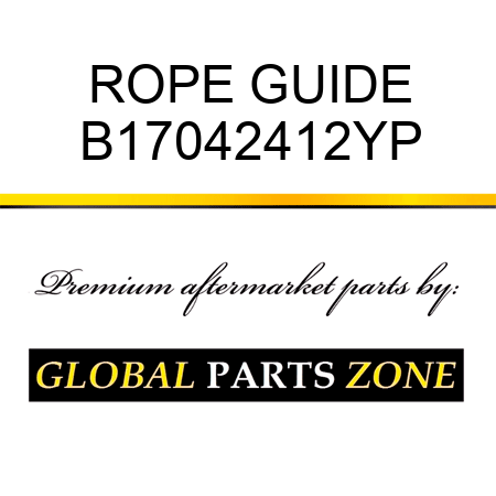 ROPE GUIDE B17042412YP