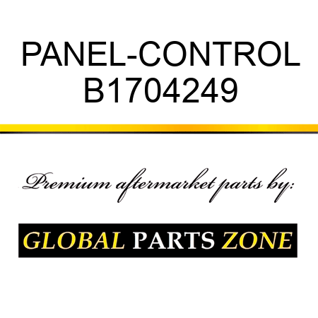 PANEL-CONTROL B1704249