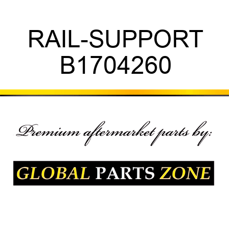 RAIL-SUPPORT B1704260